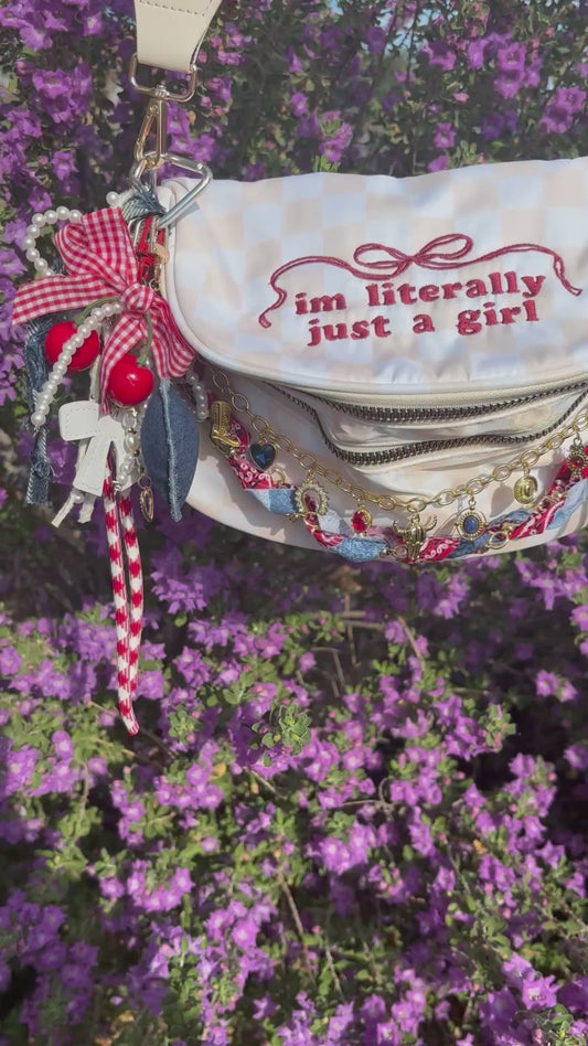 Custom Purse chain with Charms